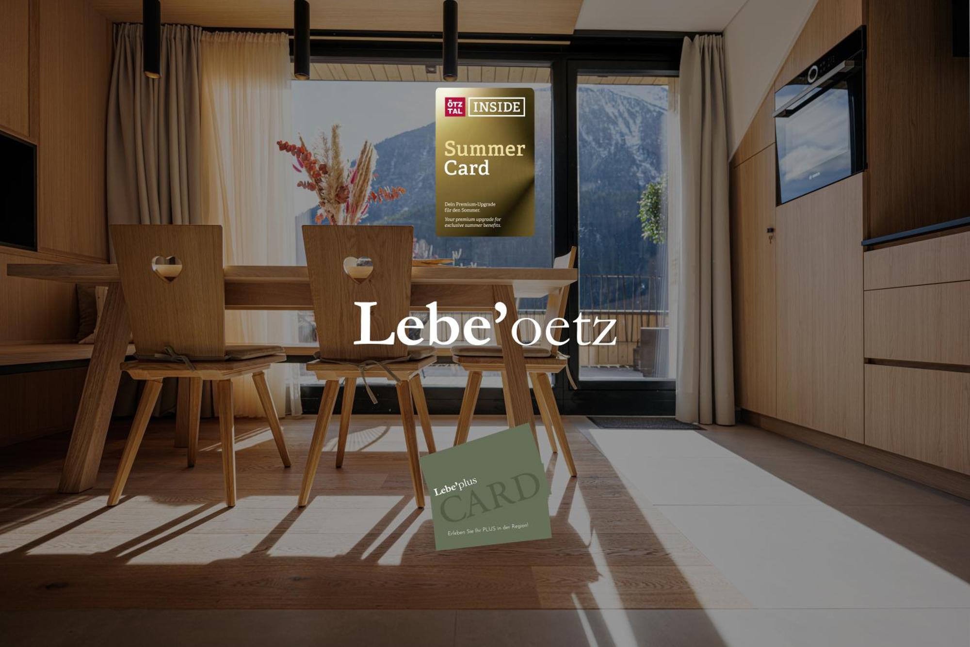 Lebe'Oetz - Das Ferienapartmenthaus Im Zentrum Von Oetz Esterno foto